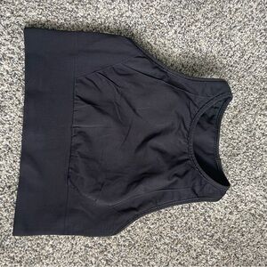 Lululemon workout cropped tank/bra